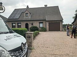 Avant traitement curatif dalep 2100 & hydrofuge toiture & dallage